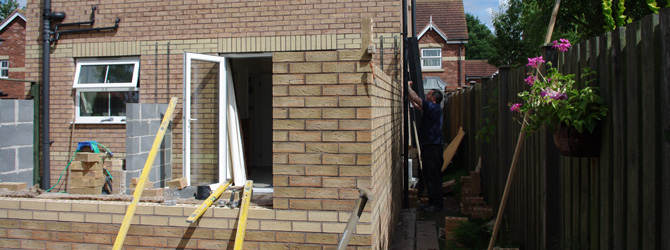 Bricklaying carried out by MR Parker Builders in Market Rasen