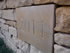 Dry Stone Walling - Hand Carved Date Stone